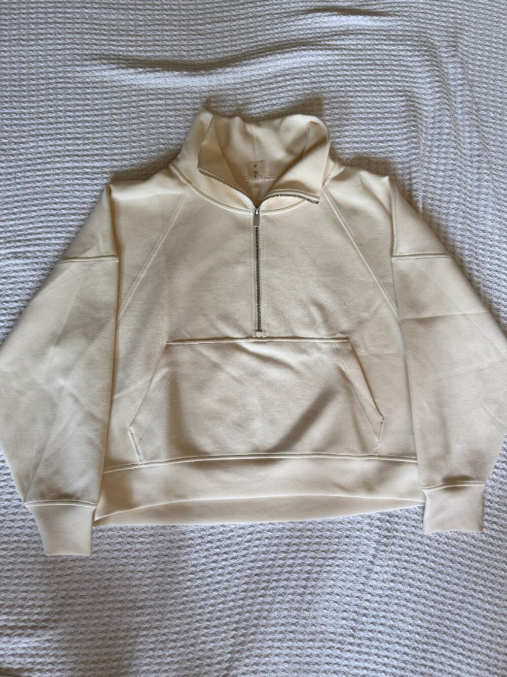 Women's Track Suit - Calia XL L ponte pants and quarter tip mock sweatshirt - Picture 2 of 5